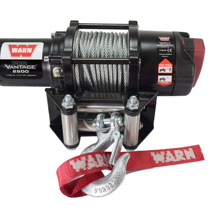 Warn ProVantage 2500 Series 12 Volt DC Powered Electric ATV Winch  2500-Lb.