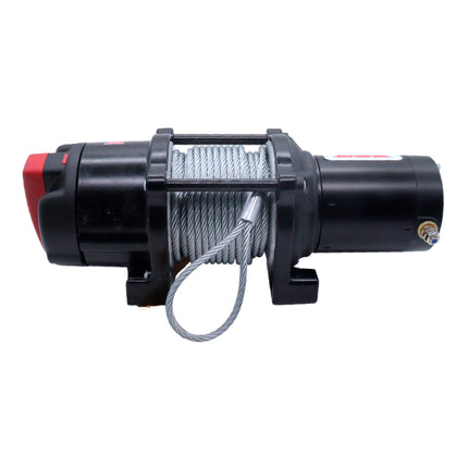 WARN ProVantage 3500 12V Electric Winch for ATV UTV Side-by-Side - 3500 lb Pulling Capacity, 50 Ft Steel Wire Cable, Roller Fairlead, Fully Weather-Sealed, Planetary Gear, Remote (108216)