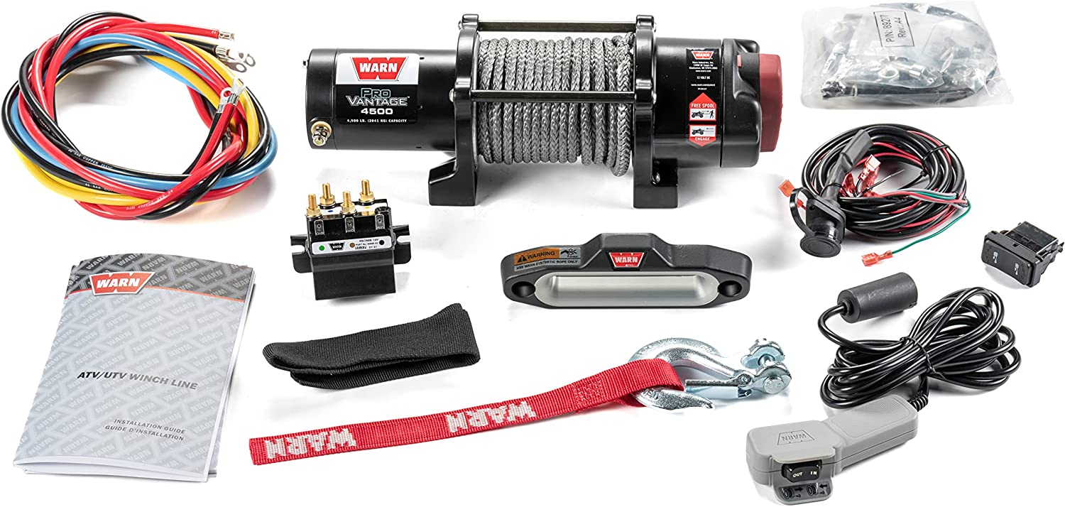 Warn 108218 ProVantage 4500-S Winch - 4500 lb. Capacity