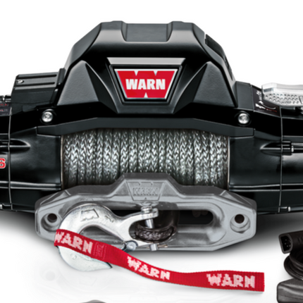 WARN ZEON 12-S 12V Winch - 12000 lb Capacity, 80ft Spydura Pro Synthetic Rope, Hawse Fairlead, Wireless Remote, IP68 Waterproof, Heavy Duty for Trucks, Jeeps, SUVs & Off-Road (95950)