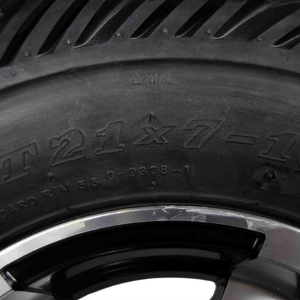 MASSFX 21x7-10 20x10-9 ATV Front Rear Tire & Wheel Kit 21x7x10 20x10x9 (4 Pack)