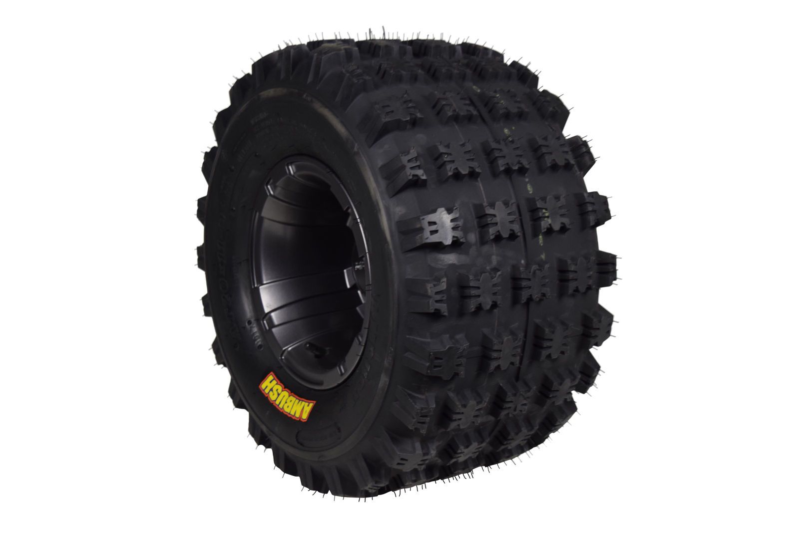 Ambush 21x7-10 20x11-9 ATV Front Rear Tire & Wheel Kit 21x7x10 20x11x9 (4 Pack)