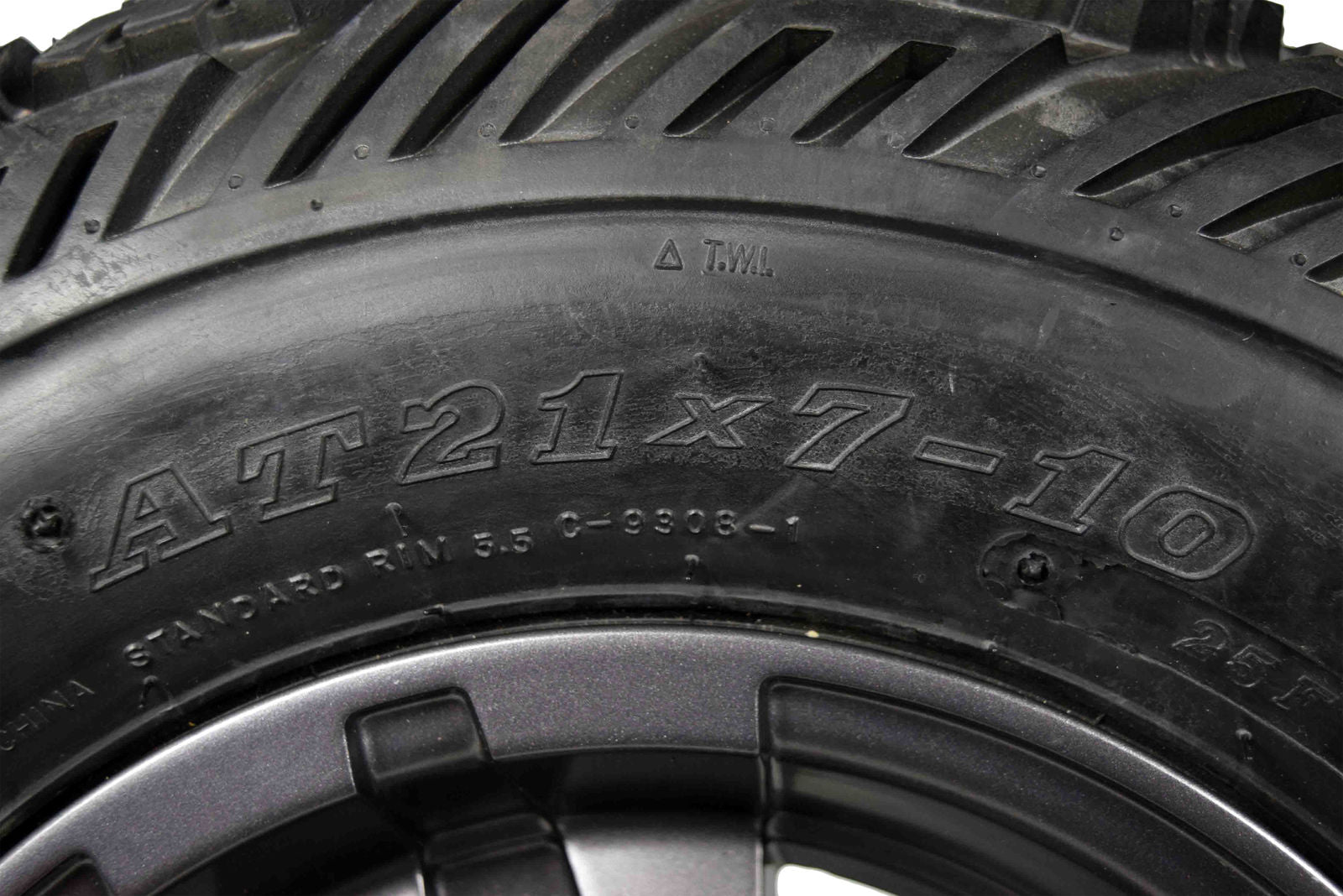 Ambush 21x7-10 20x11-9 ATV Front Rear Tire & Wheel Kit 21x7x10 20x11x9 (4 Pack)