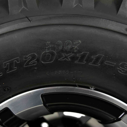 Ambush 21x7-10 20x11-9 ATV Front Rear Tire & Wheel Kit 21x7x10 20x11x9 (4 Pack)