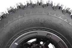 MASSFX 20x10-9 ATV Rear Tire & 9x8 4/115 Gun Metal Wheel Kit 20x10x9 (2 Pack)