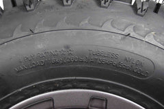 MASSFX 20x10-9 ATV Rear Tire & 9x8 4/115 Gun Metal Wheel Kit 20x10x9 (2 Pack)
