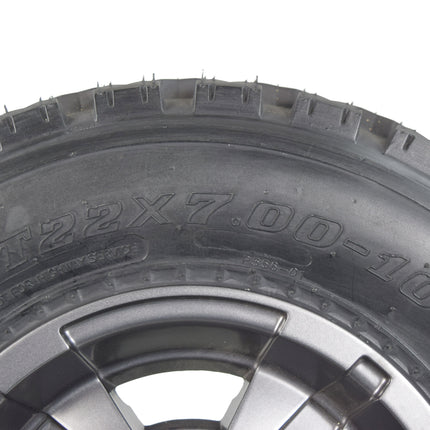 MASSFX 22x7-10 20x11-9 ATV Front Rear Tire & Wheel Kit 22x7x10 20x11x9 (4 Pack)