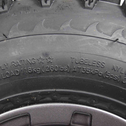 MASSFX 21x7-10 20x10-9 ATV Front Rear Tire & Wheel Kit 21x7x10 20x10x9 (4 Pack)