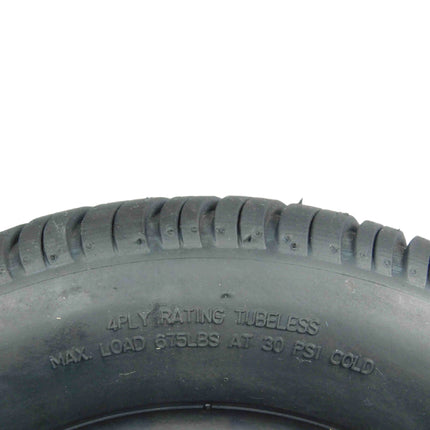 MASSFX SL 205/50-10 F/R Golf Cart, VIPER 4 GRY Wheels 10x7 4/101.6 & 16 Chr Lugs