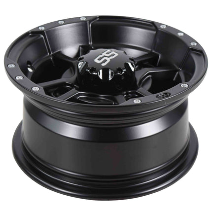 ITP 10SB10 10x5 4/144 3+2 SS112 Black Alloy Front Sport Wheel