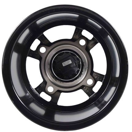 ITP 10SB10 10x5 4/144 3+2 SS112 Black Alloy Front Sport Wheel
