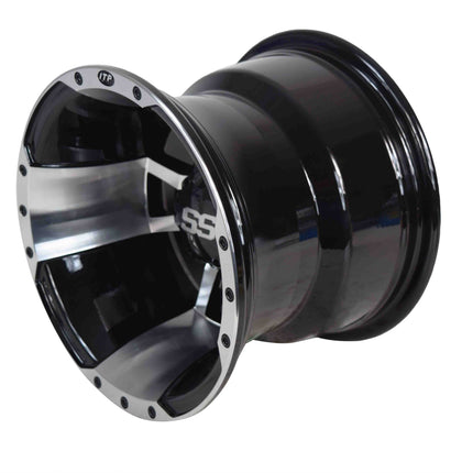 ITP 57-40070 10x8 4/110 3+5 SS112 Front/Rear Machined Sport Alloy Wheel