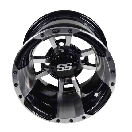 ITP 57-40070 10x8 4/110 3+5 SS112 Front/Rear Machined Sport Alloy Wheel