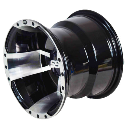 ITP 10SS13 10x8 4/115 3+5 Offset SS112 Front/Rear Machined Sport Alloy Wheel