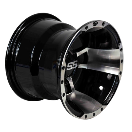 ITP 10SS13 10x8 4/115 3+5 Offset SS112 Front/Rear Machined Sport Alloy Wheel