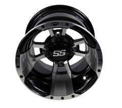 ITP 10SS13 10x8 4/115 3+5 Offset SS112 Front/Rear Machined Sport Alloy Wheel