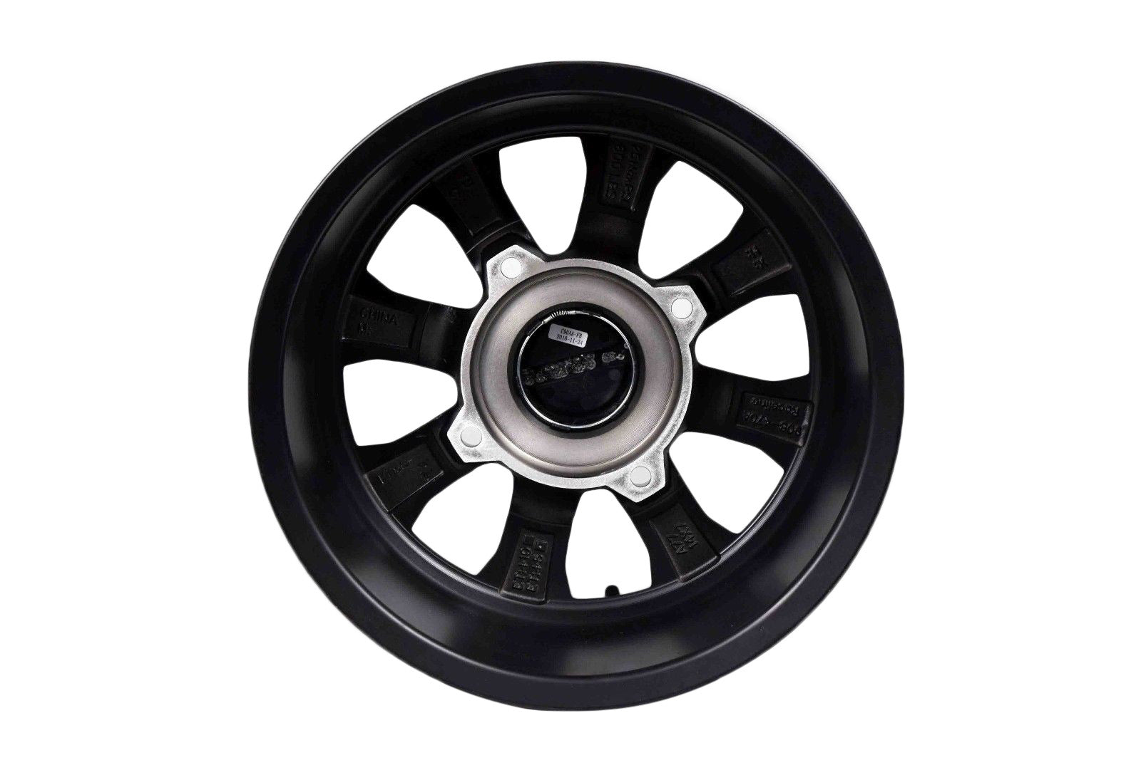 Sedona 570-1510 14x7 4+3 4/156 Raceline Machined Black Mamba Wheel