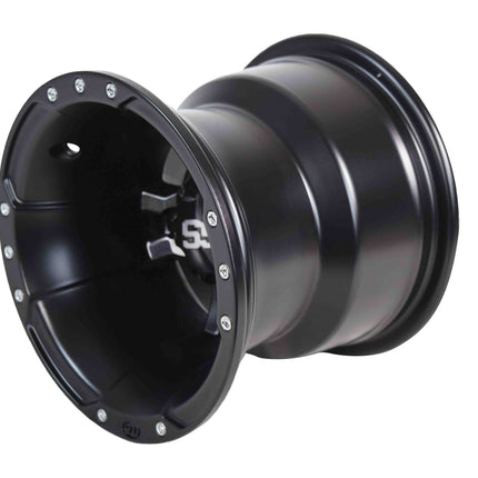 ITP 98SB14 9x8 4/110 3+5 SS112 Black Alloy Rear Sport Wheel