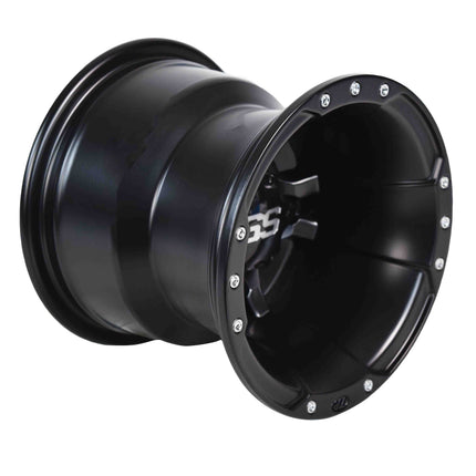 ITP 98SB14 9x8 4/110 3+5 SS112 Black Alloy Rear Sport Wheel