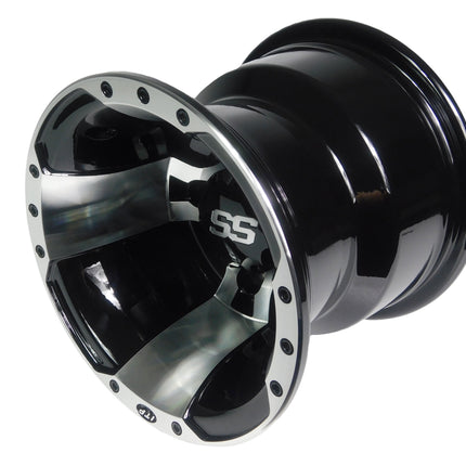 ITP 98SS14 9x8 4/110 3+5 SS112 Machined Rear Sport Alloy Wheel