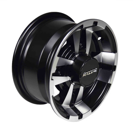 MASSFX MX1054144HM 10x5 4/144 Gun Metal 10" Rim Front Single Wheel