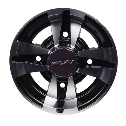 MASSFX MX1054144HM 10x5 4/144 Gun Metal 10" Rim Front Single Wheel