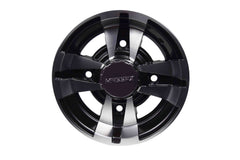 MASSFX MX1054144HM 10x5 4/144 Gun Metal 10" Rim Front Single Wheel