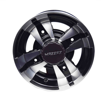 MASSFX MX1054156YM 10x5 4/156 Machined 10" ATV Rim Front Wheel