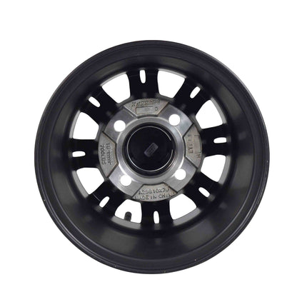 MASSFX 10x7 Golf Cart Rim with 4/101.6 or 4 on 4" Bolt Pattern - Matte Black