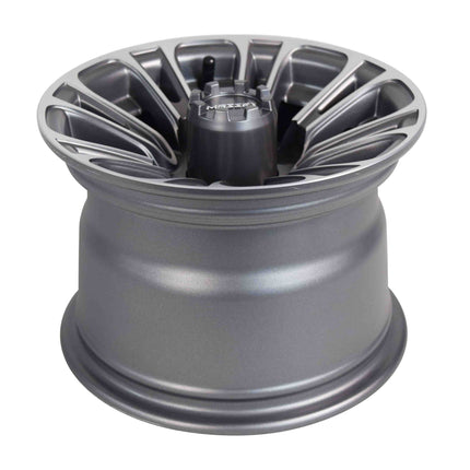 MASSFX 10x7 Golf Cart Rim with 4/101.6 or 4 on 4" Bolt Pattern - Gun Metal Grey