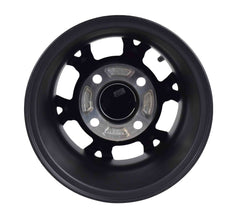 MASSFX 10x7 Golf Cart Rim with 4/101.6 or 4 on 4" Bolt Pattern - Matte Black