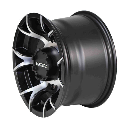 MASSFX 12x7 4/156 A240 Wheel Matt Black 4+3