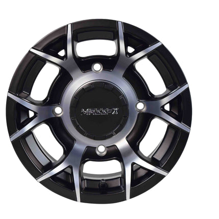 MASSFX 12x7 4/156 A240 Wheel Matt Black 4+3