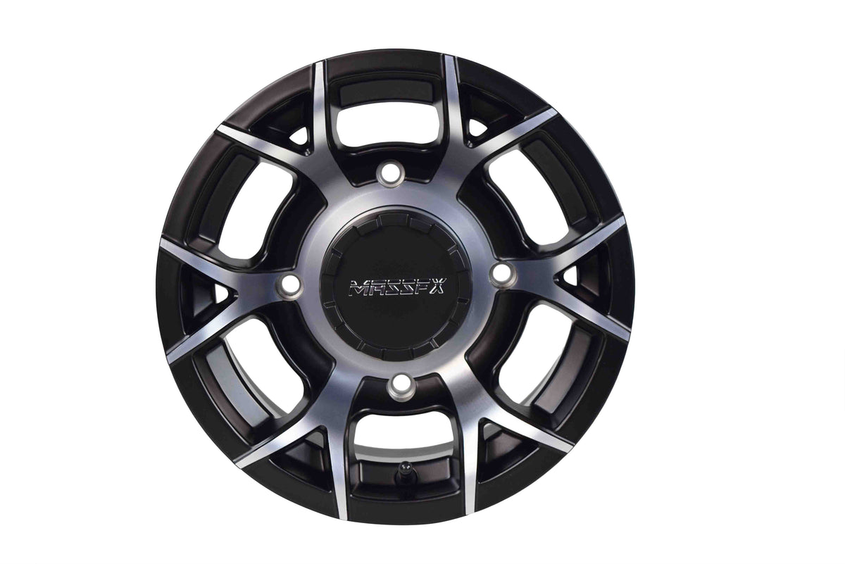 MASSFX 12x7 4/156 A240 Wheel Matt Black 4+3