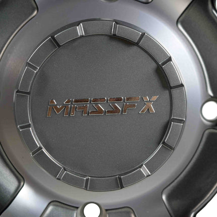 MASSFX Gunmetal 12x7 4/156 Pit Viper RZR Wheel Gun Metal Grey Rim 4-Pack