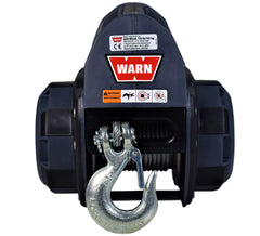 Warn 101575 Drill Winch 750 lbs Capacity 40' Synthetic Rope Free-spool Clutch
