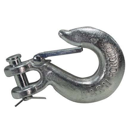 WARN 5000 DC Series, 5000 lb Pulling Capacity | Heavy-Duty 12V DC Motor with Steel Cable, Hook & Remote Control | Powerful Utility Winch for Trailers, Workshops, Job Sites & Industrial Pulling