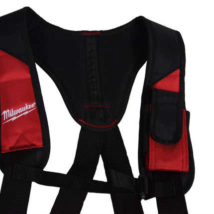 New Milwaukee 48-22-8120 Tool Belt with Suspension Rig Work Belt w/ Suspenders