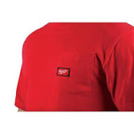 Milwaukee 601R-2X Short Sleeve Shirt Heavy Duty - Size 2XL - Red