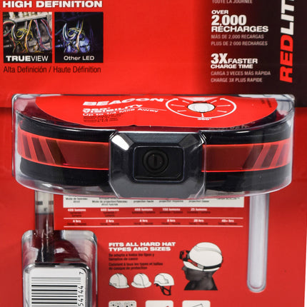 Milwaukee 2116-21 USB Rechargeable BEACON Hard Hat Light