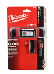 Milwaukee 2116-21 USB Rechargeable BEACON Hard Hat Light