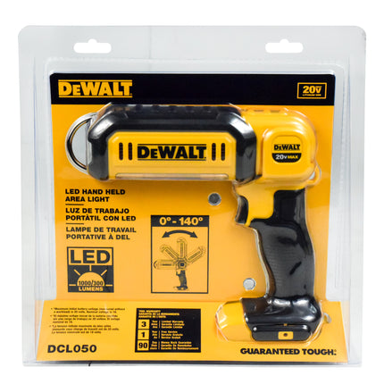 Dewalt DCL050 20-Volts MAX Lithium-Ion 500-Lumen Hand Held LED Area Light