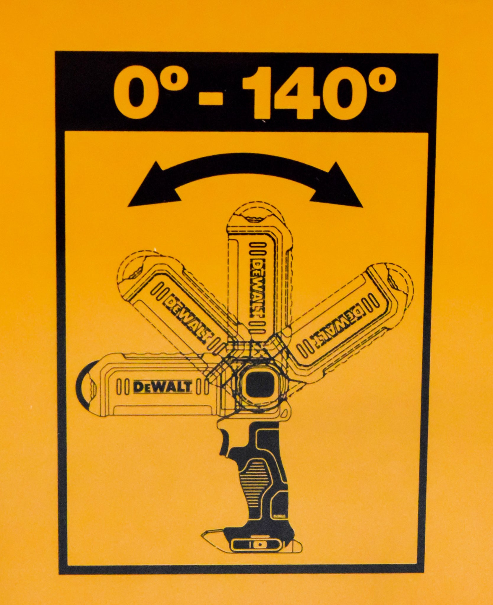 Dewalt DCL050 20-Volts MAX Lithium-Ion 500-Lumen Hand Held LED Area Light