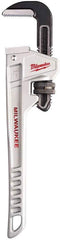 Milwaukee 48-22-7212 12-inch Heavy Duty Aluminum Pipe Wrench W/ Hook Jaw Design