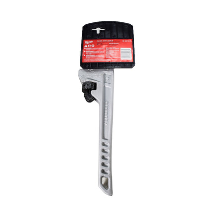 Milwaukee 48-22-7212 12-inch Heavy Duty Aluminum Pipe Wrench W/ Hook Jaw Design