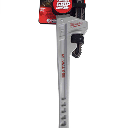 Milwaukee 48-22-7218 18" Aluminum 2-1/2" Jaw Straight Pipe Wrench