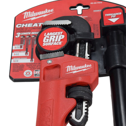 Milwaukee 48-22-7314 Adaptable Cheater Pipe Wrench