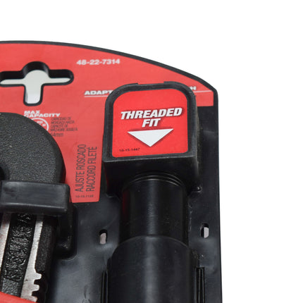Milwaukee 48-22-7314 Adaptable Cheater Pipe Wrench
