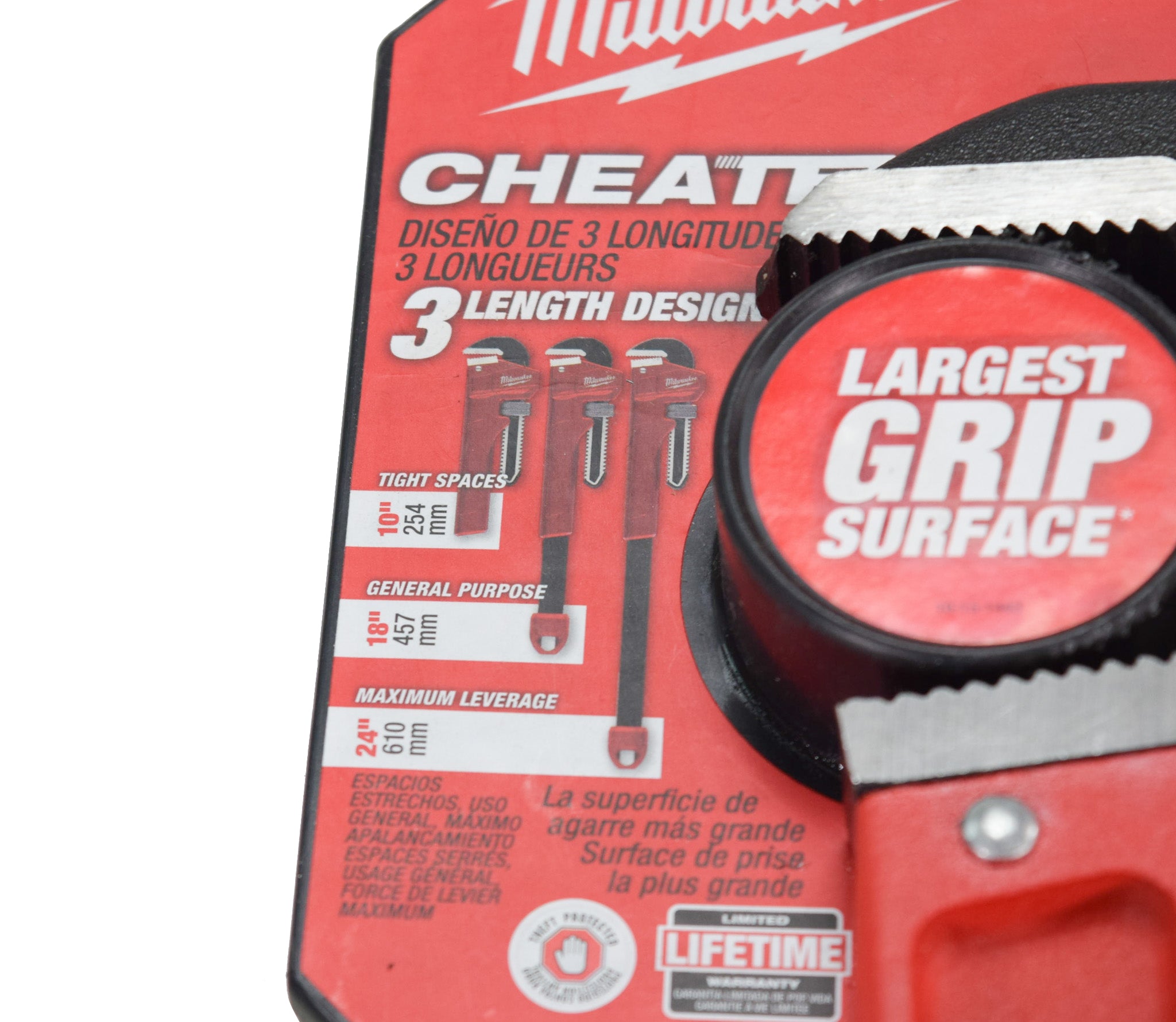 Milwaukee 48-22-7314 Adaptable Cheater Pipe Wrench