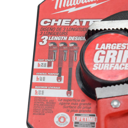 Milwaukee 48-22-7314 Adaptable Cheater Pipe Wrench